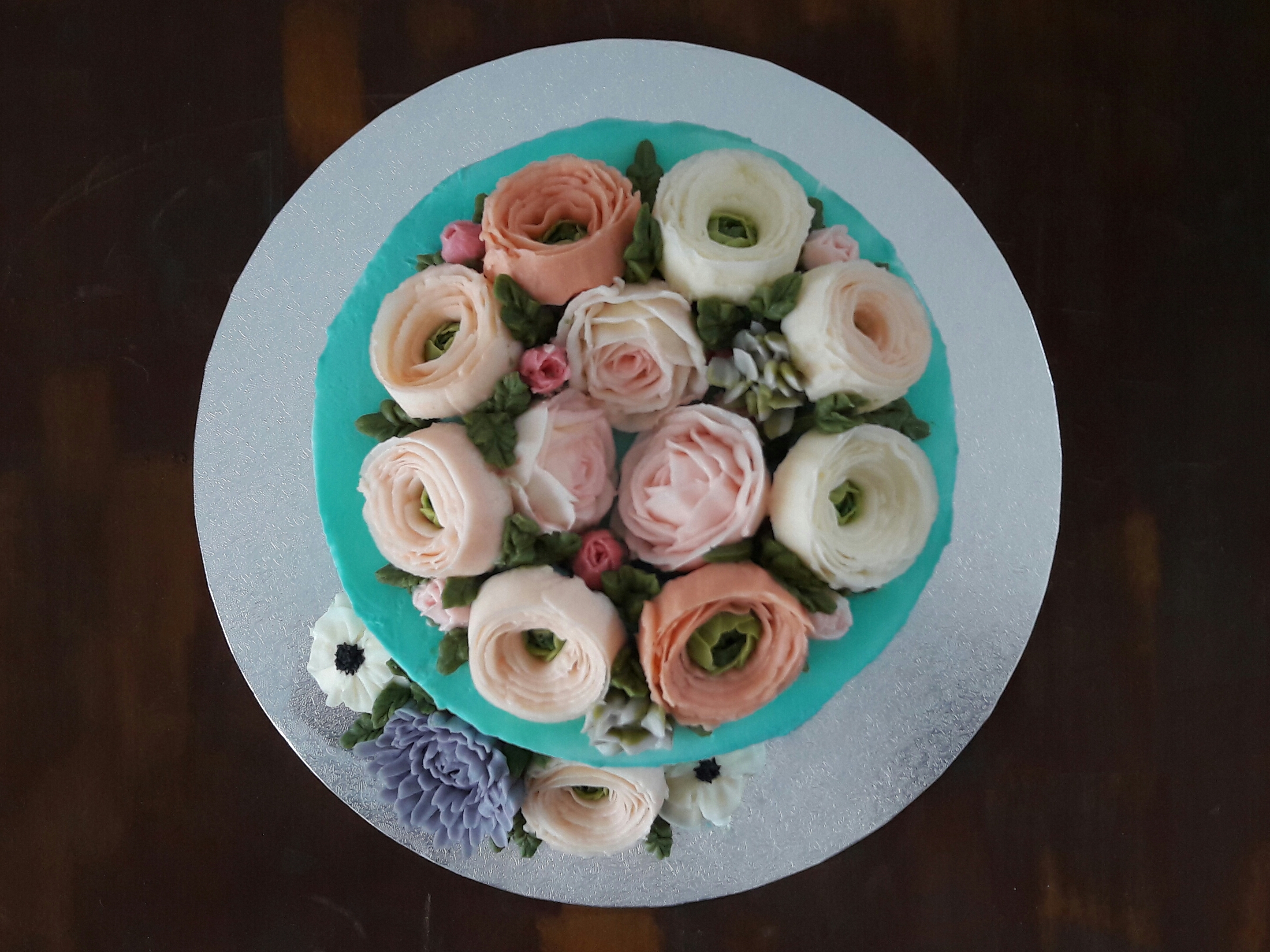 CURSET DE FLORS DE BUTTERCREAM COREANA AMB SWEETMOSES